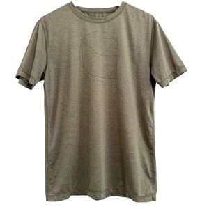 Vuori Geo Graphic Performance Shirt Army Heather Medium